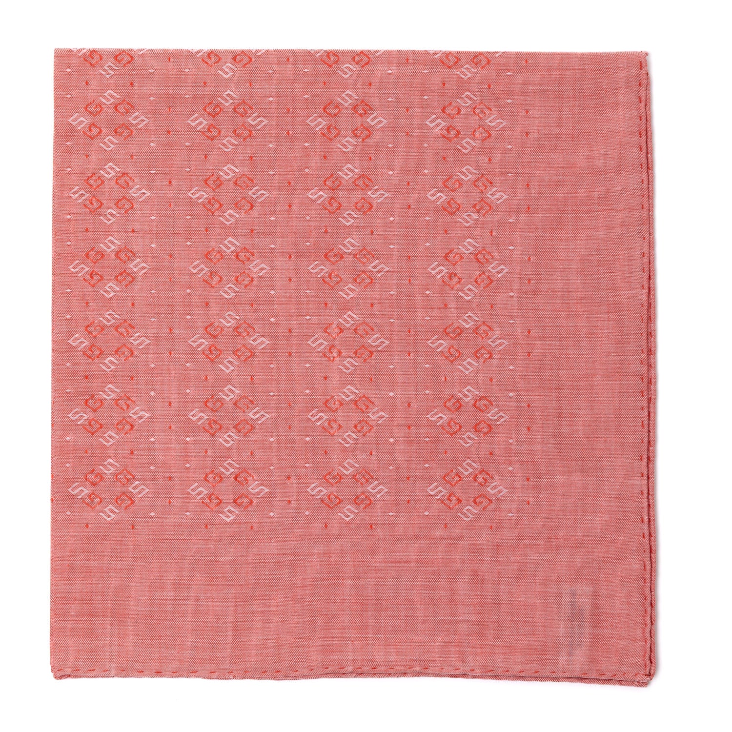 Limited Edition: Handkerchief "SG Archive" made from pure Cotton - hand-rolled